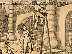 Vintage Erotic Drawings Showcase Retro Sensual Art