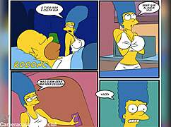 I can’t believe this Simpsons parody cartoon sex, it’s wild!