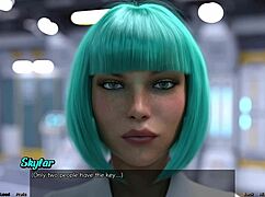 stranded in space 31 - black virgin begs for cum in her mouth, huh?