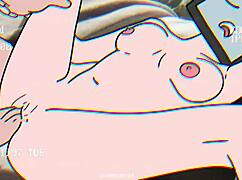 Watch the TV Woman and Cameraman in Wild Sex Animation!