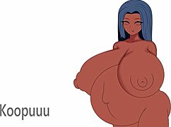 look at this pregnant asian babe with big tits