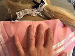 Horny Man Interrupts Silicone Sex Doll Reading Session