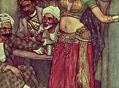 In vintage times, erotic cartoons and comics filled antique books with anime hentai vibes