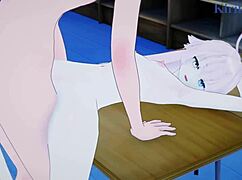 Takanashi Hoshino and Utazumi Sakurako in intense idol sex 😍