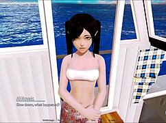 Harem Hotel 154 brings anime hentai game fun