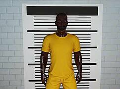 angelicablackwater's prison story begins with a royal bbc monster cock fucking her big tits in hentai style.