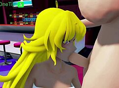 futa fuck night at the bar in rwby hentai