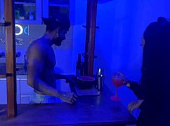 I sucked the bartender Hisak so good, mmm!