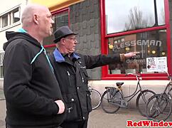 Chubby Dutch Hooker Sucks Cock Till Cum Explodes in Mouth! Wow!