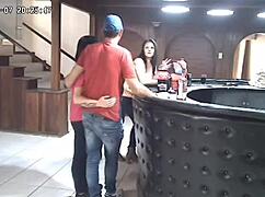 Cheating husband caught banging in public with hidden camera recording