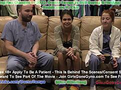 Clov Angel Santana's 1st Gyno Exam Caught on Hidden Camera by Doctor Tampa