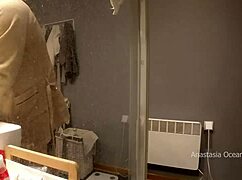 Stepmom walked into my bathroom, I was jerking, she just watched... my wierd family!