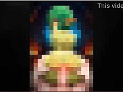 goblin slayer banging a femboy goblin in wild action