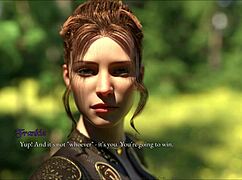 Detailed scenes from the price of power episode 80 in anime hentai game