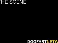 Keisha Grey is having fun in an interracial gangbang blowbang session