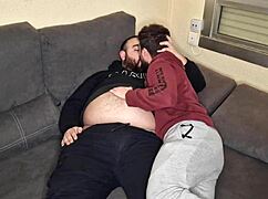 Oso and Chaser Suck Cocks and Do 69 on Sofa Teaser
