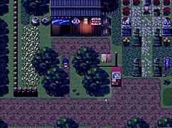 Tanned Natsuki in Hentai Game Ep 35 Pees and Soaks Pussy