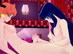 Sylphiel and Lina Inverse Engage in INTENSE FUTANARI SEX