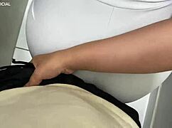 took my maid to a store, what did she do in the dressing room?!