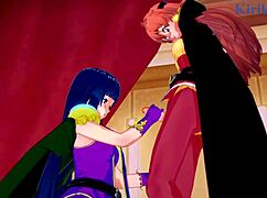 Sylphiel and Lina Inverse Engage in INTENSE FUTANARI SEX