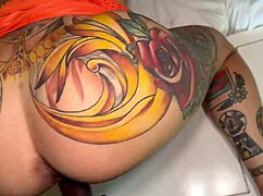 Ava Austen passionately fucks Jesus Reyes with his monster cock.