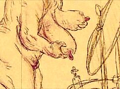back in the day, this vintage erotic animation captured raw fantasy.