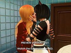 i'm watching rwvy 2, this 3d hentai preview is so hot and sexy