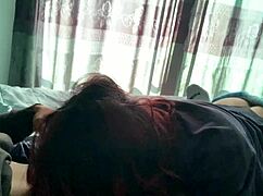 she dont realize im recording her sucking my big cock.