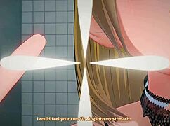 3d hentai adventures in the bathroom