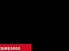 milf gives asmr blowjob with big tits and ass on display