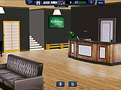 Feeling intense passion in harem hotel 204 with hentai scenes.