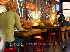 Anna goes through an exciting job interview full of affection and big tits in lingerie.