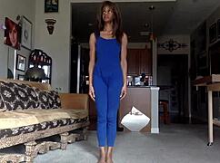 ginger milf teases with her wet nipples trying to lick herself 😏