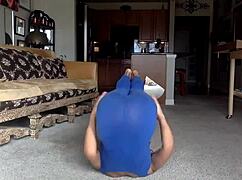 ginger milf teases with her wet nipples trying to lick herself 😏