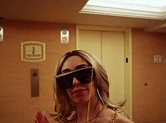 Queen of hell and gibby the clown engage in a hardcore fuck fest after the disco party, with doggystyle action and riding.