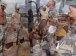does the army sergeant guide us wrong with his gay dick fuck?