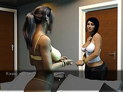 Detailed Gameplay of Anna Exciting Affection Part 27 with Hot Milf