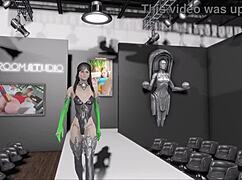 Fallout 4 Brunette Fashion In 3D