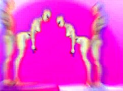 Twins fucking girls hard in wild cartoon action.