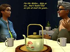 Sims 4 Ugly Fuckers in Wild Interracial Orgy