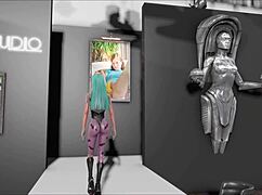 Fallout 4 Brunette Fashion In 3D