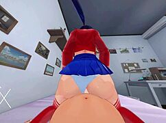 Anime Hentai Game: Mita Cappie Sex in Wild Positions with Steamy Blowjob