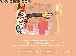 Odymos LGBT Hentai Game Ep 2: Ceiling Lamp as Anal Plug