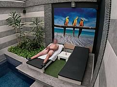 I Call The Room Service Girl From Private Suite For A Blowjob Until I Finish