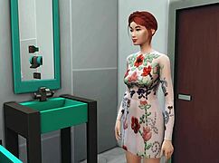 Mature Woman Catches Stepson Masturbating, Tenderly Offers Sexual Help In His Room