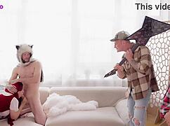 red riding hood encounters wolves