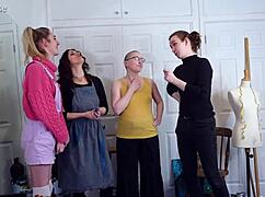 i'm so drawn to the naked backstage magic of blank canvas. seeing them turned to stone just hits me deep.