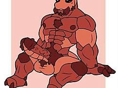 feeling the passion in this gay furry porn compilation ant edition