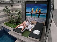 I Call The Room Service Girl From Private Suite For A Blowjob Until I Finish