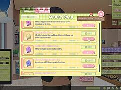 summer clover's harem hentai episode 10 ends with cum twice on cute brunette face